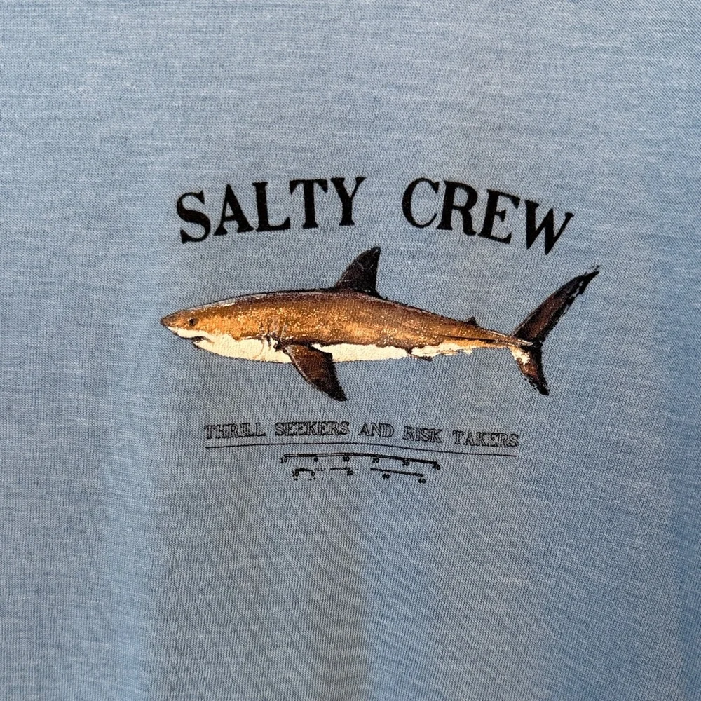 SALTY CREW // MENS GRAPHIC TSHIRT THRILL SEEKERS AND RISK TAKERS - Picture 3 of 6